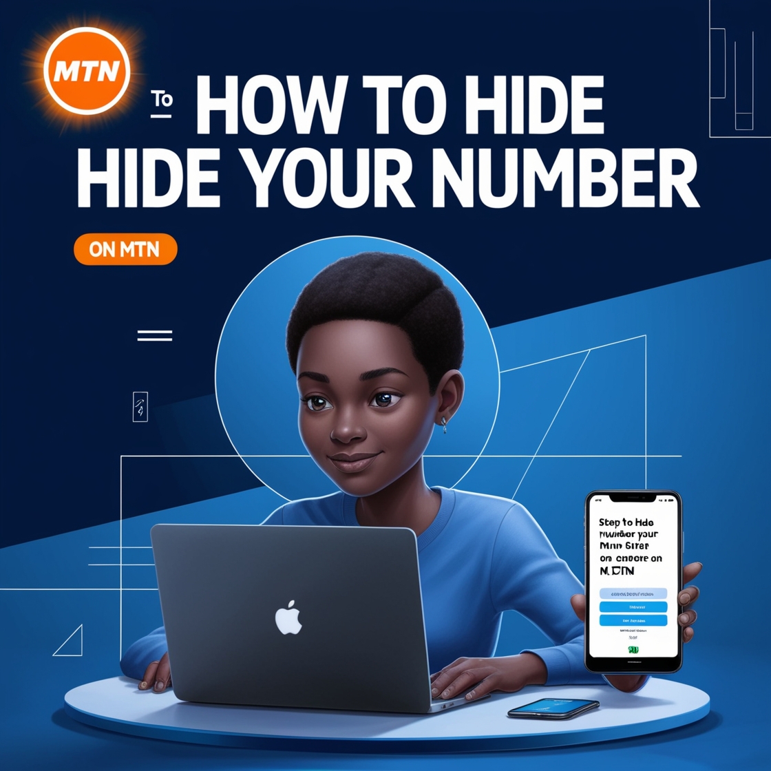 how to hide mtn phone number